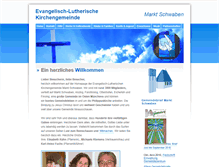 Tablet Screenshot of marktschwaben-evangelisch.de
